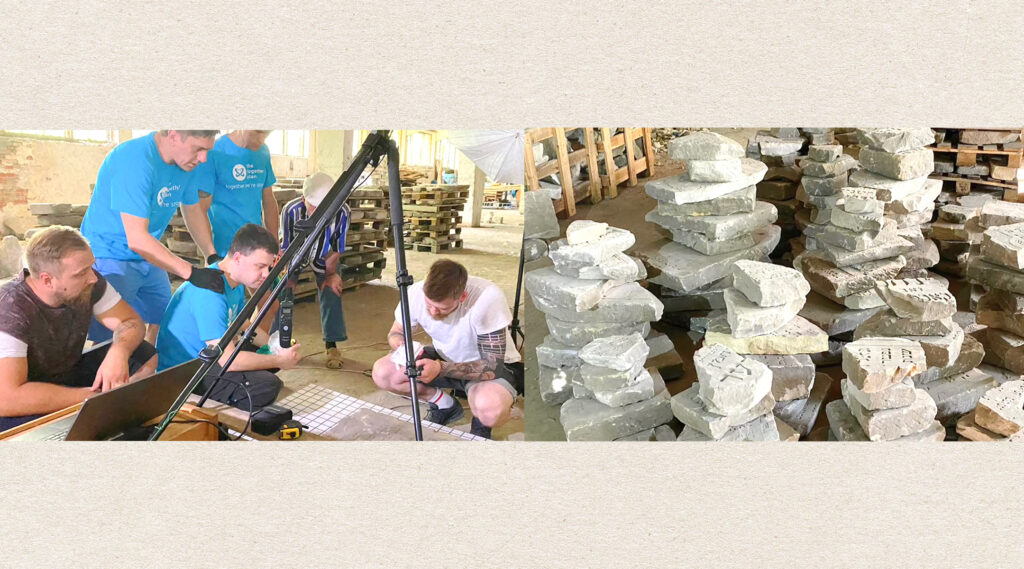 Un cimetière juif en Biélorussie a été détruit par les nazis.  Aujourd’hui, ses pierres tombales sont transformées en mémorial.