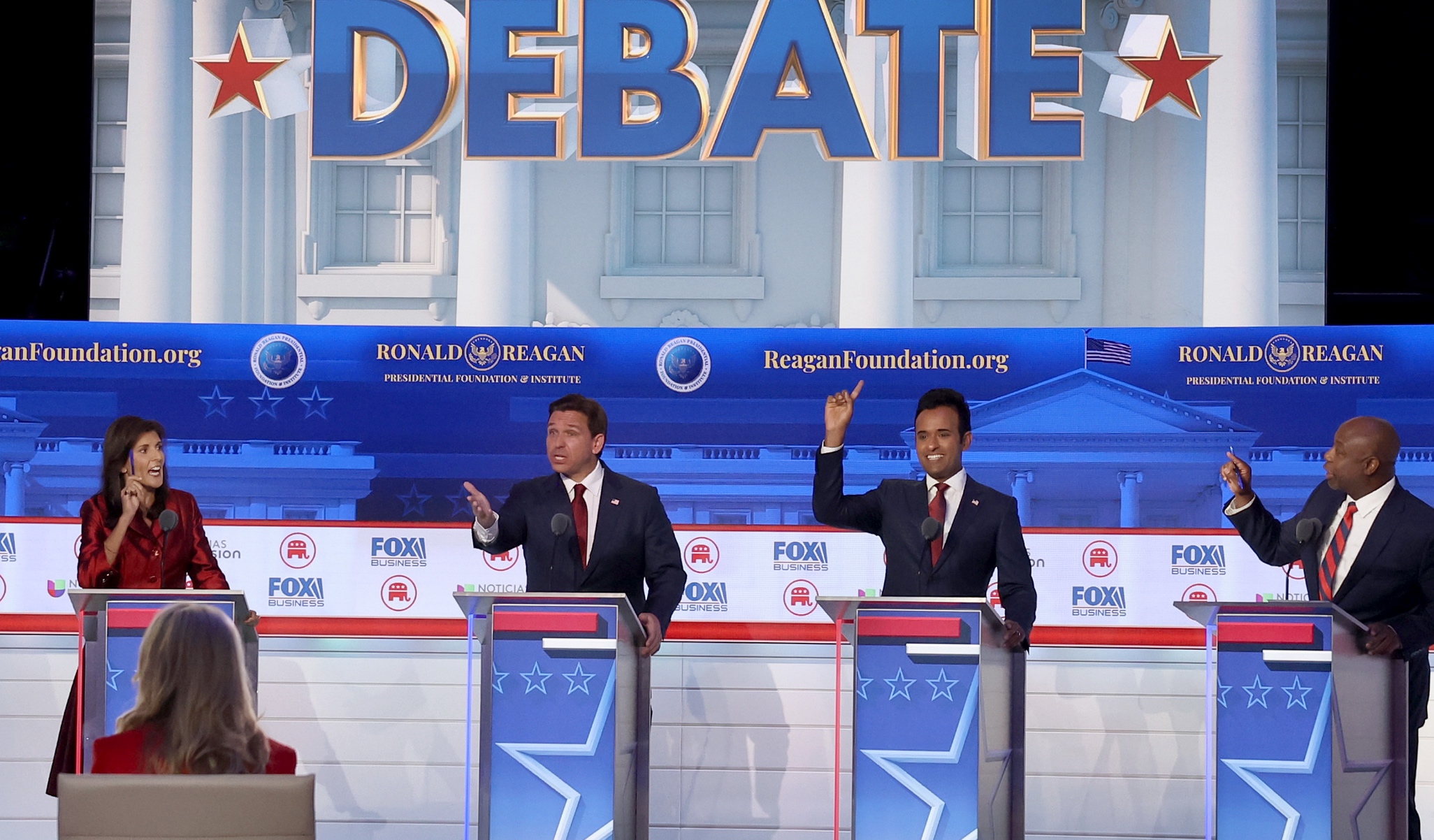 Israël, important lors du premier débat présidentiel du GOP, n'est pas mentionné dans le second