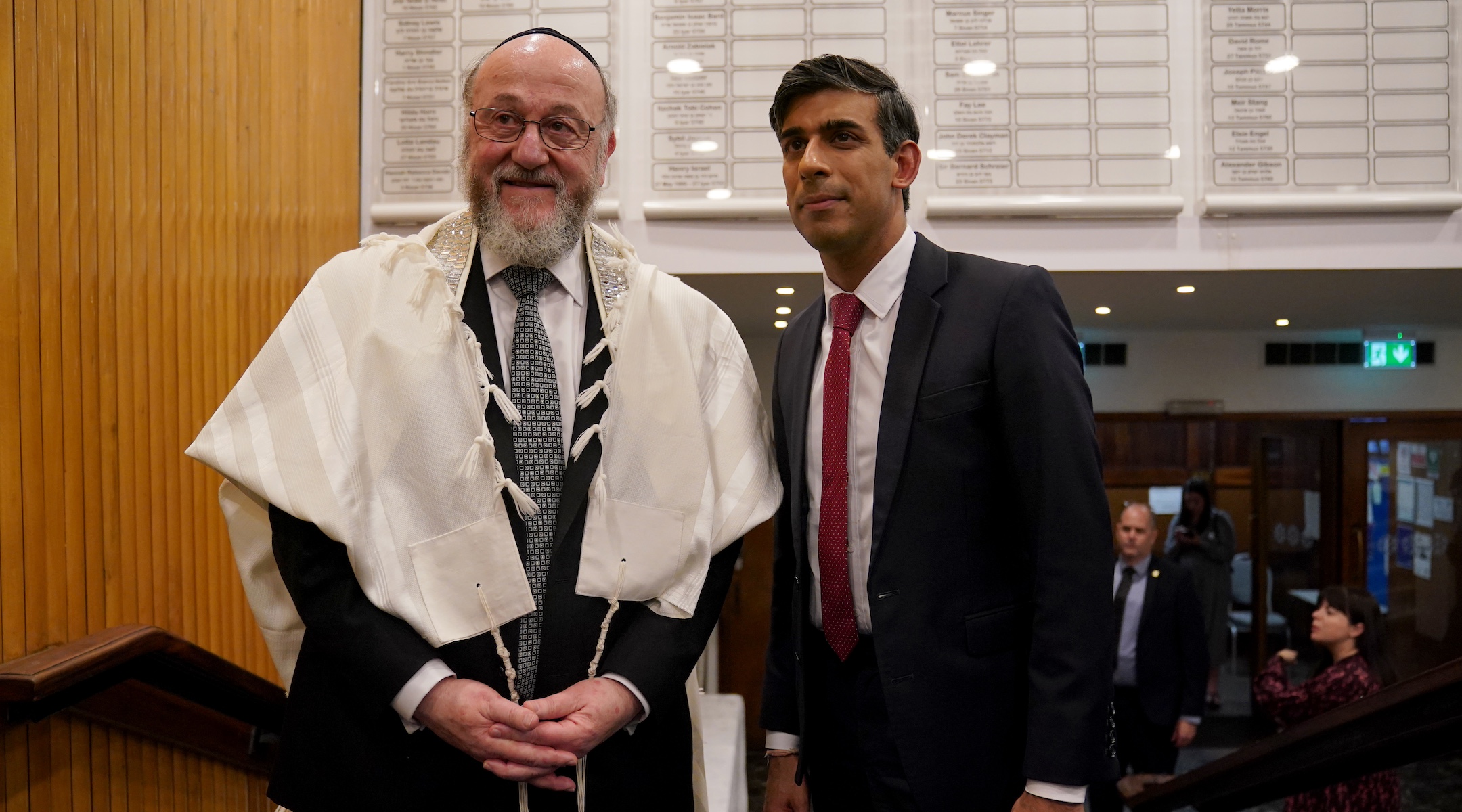 "Il n'y a pas deux camps", a déclaré le Premier ministre britannique Rishi Sunak au public juif alors que Londres est divisée par les manifestations pro-israéliennes et pro-palestiniennes