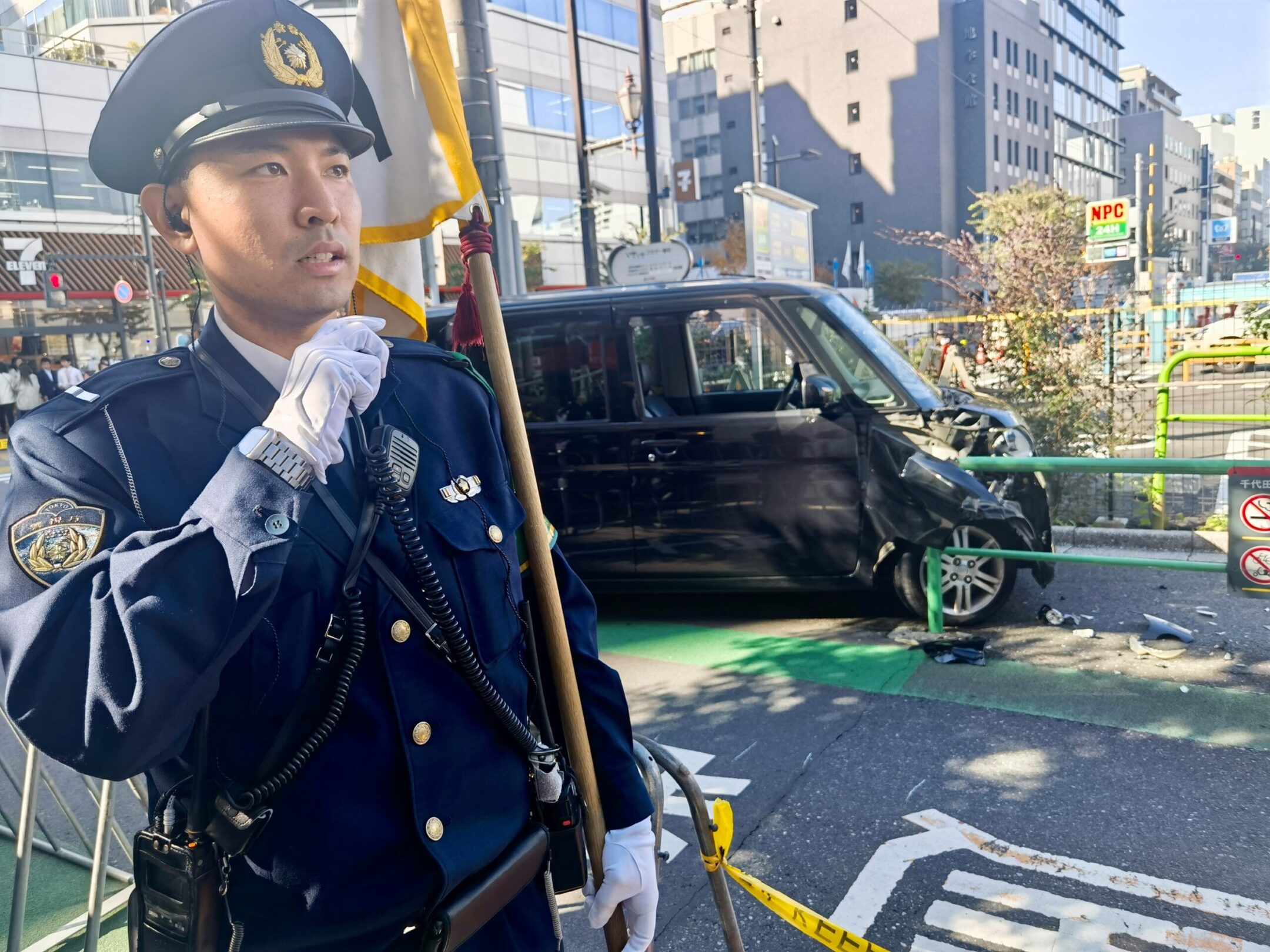 Un homme arrêté à Tokyo après avoir percuté une barricade près de l’ambassade d’Israël