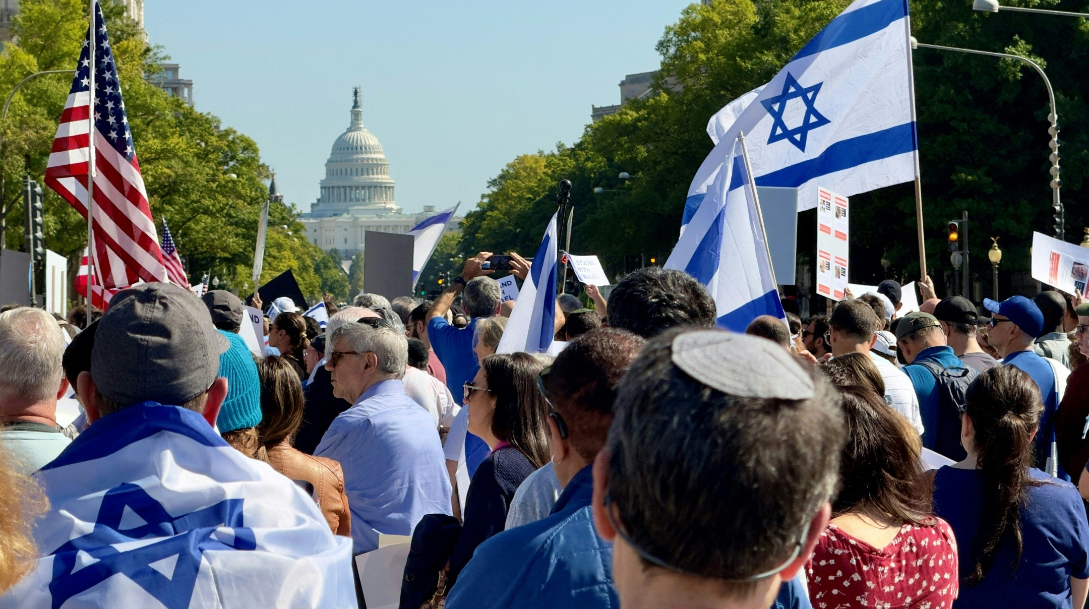 Des groupes juifs nationaux ont lancé un appel à une « marche pour Israël » massive à Washington le 14 novembre