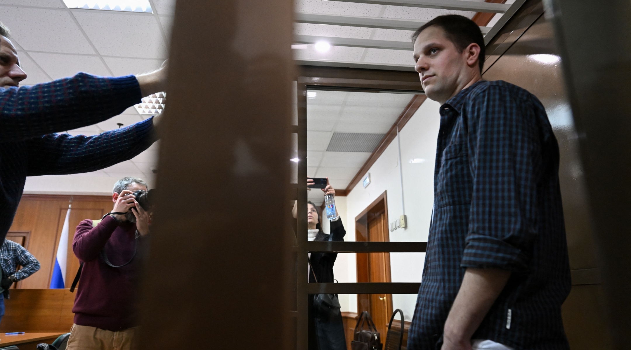 Dans ses premiers commentaires sur le journaliste emprisonné Evan Gershkovich, Vladimir Poutine a déclaré que la Russie cherchait à obtenir un échange de prisonniers.