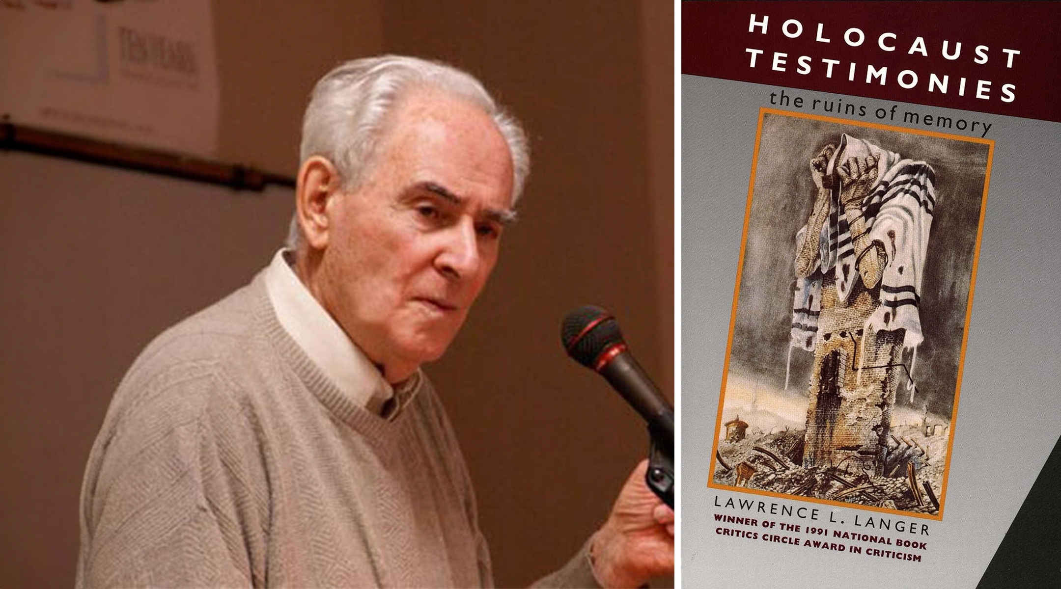 « Témoignages sur l'Holocauste » de Lawrence Langer.