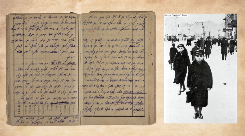 L'exposition YIVO met en lumière le journal tenu par un garçon de 13 ans dans le ghetto de Vilna