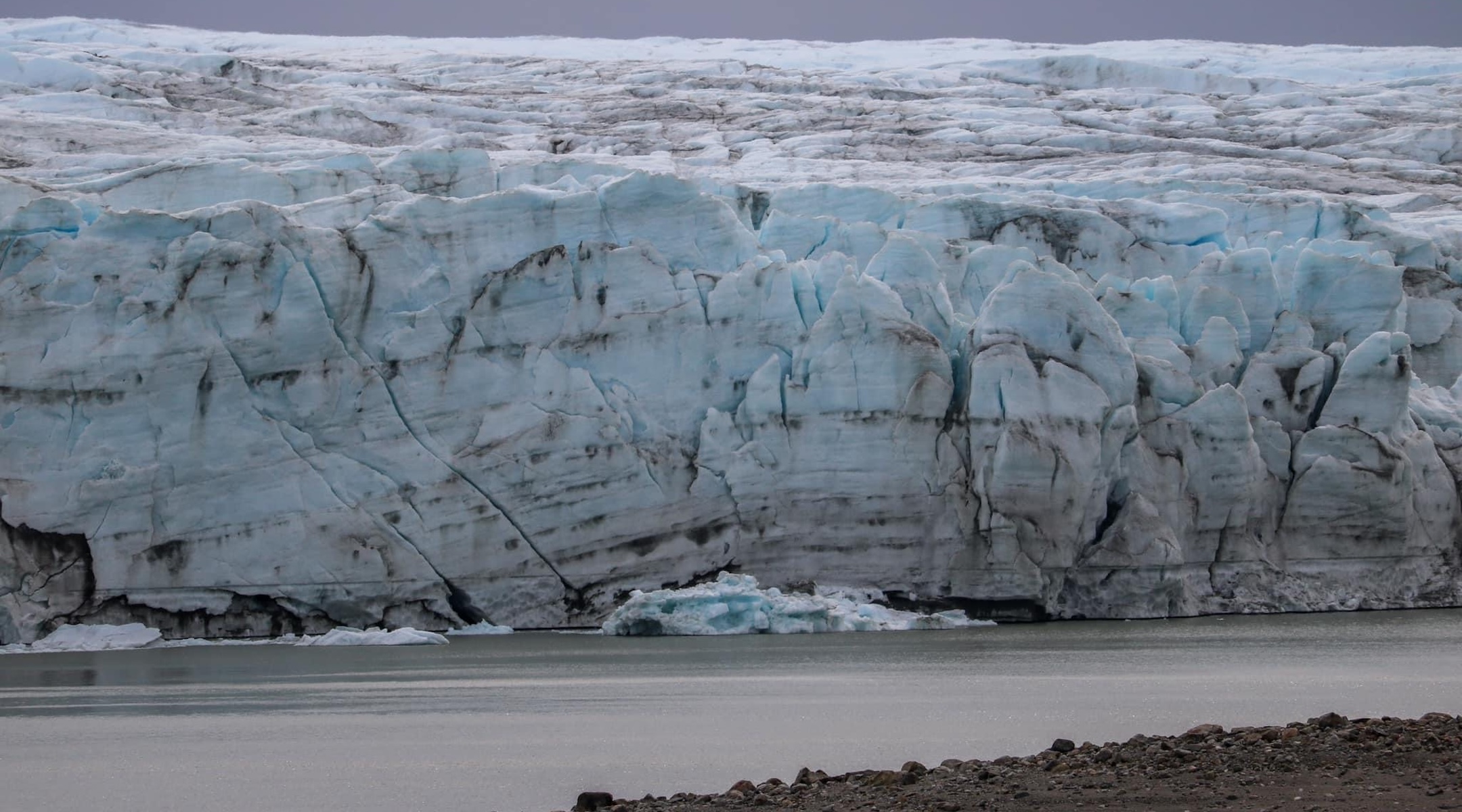 Calotte glaciaire du Groenland.