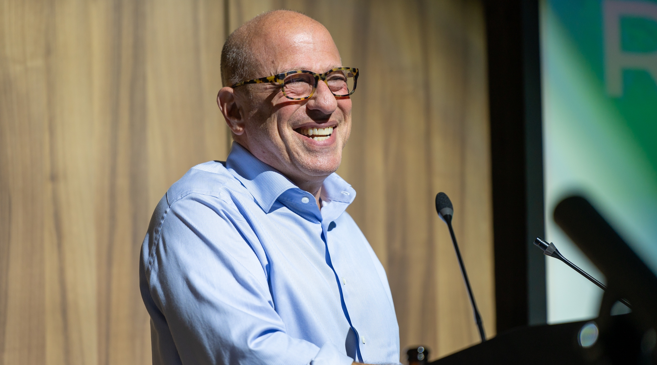 Steve Leder, le rabbin principal du temple de Wilshire Boulevard à Los Angeles, a conseillé la série. (Avec l'aimable autorisation)